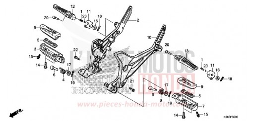 MARCHE MSX125D de 2013